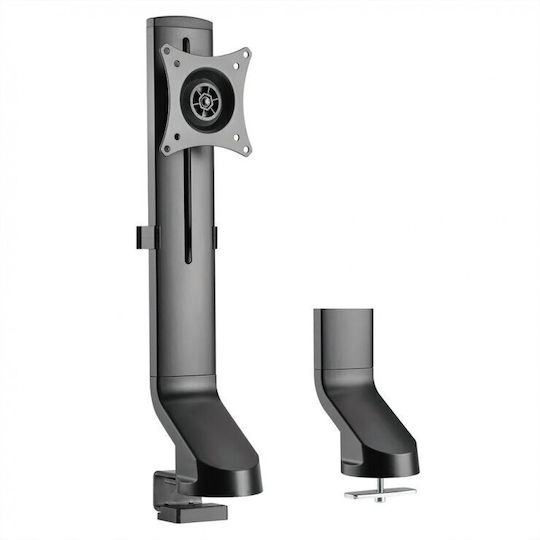 Value Stand Desk Mounted Monitor with Arm Silver (17.99.1179)