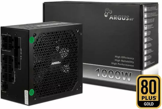 Inter-Tech ARGUSnt 1000W Negru Sursă de Alimentare Calculator Complet modular