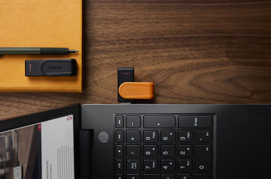 Kingston Datatraveler Exodia S 256GB USB 3.2 Стик Черен