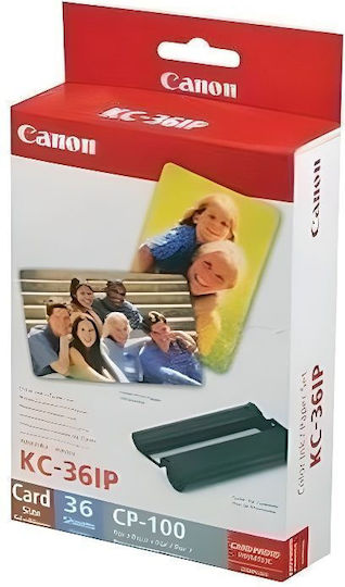 Canon KC-36IP Φωτογραφικό Χαρτί 54x86 για Εκτυπωτές Inkjet 36 Φύλλα