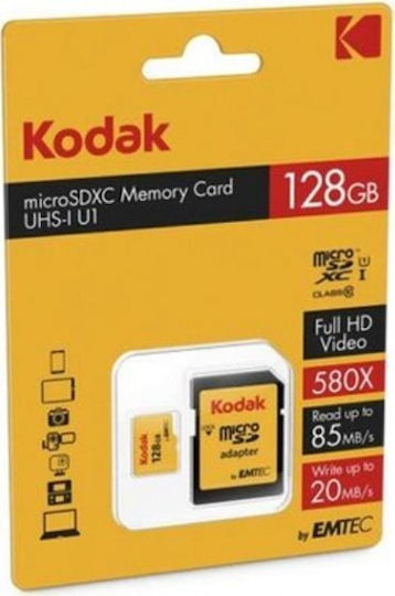 Kodak SDHC 128GB U1 V10 UHS-I 85MB/s