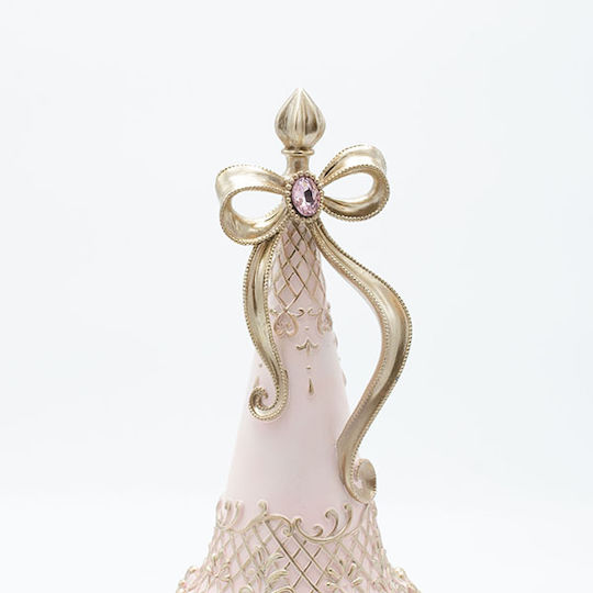 Christmas Decorative Plastic Tree 35.5cm Adorned Pink