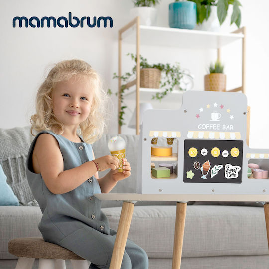 Mamabrum Magazin Pentru Copii Din Lemn Pentru 3+ Ani 70 Bucăți