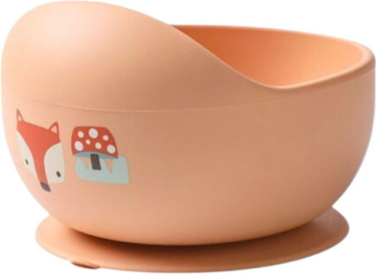 Queen Mother Baby Food Bowl Whale Made of Silicone Blue