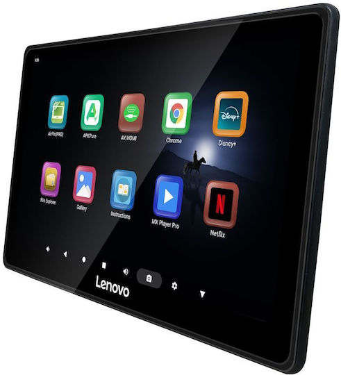 Lenovo Οθόνη Αφής 14" Multimedia για Προσκέφαλο Αυτοκινήτου με Bluetooth