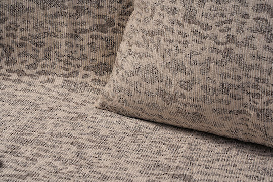 Beauty Home Διθέσιου Καναπέ Π170xΜ240cm Μπεζ Beauty Home Διθέσιου Καναπέ Π170xΜ240cm Μπεζ
