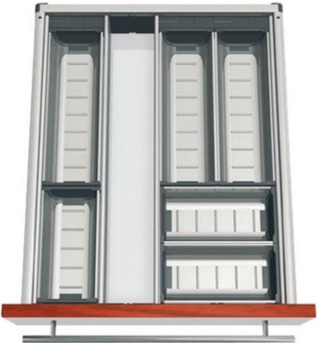 Blum Drawer Cutlery Tray Inox 100x48cm Silver