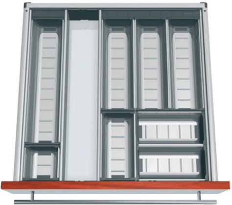 Blum Поставка За Прибори За Чекмедже Inox 80x48см Сребрист