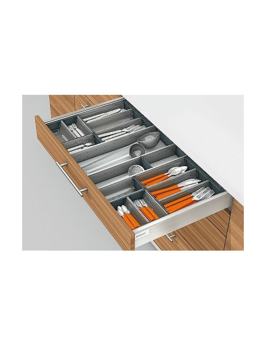 Blum Drawer Cutlery Tray Inox 100x48cm Silver