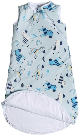 Tender Winter Sleeping Bag 2.5 Tog Sky Blue with Detachable Sleeves