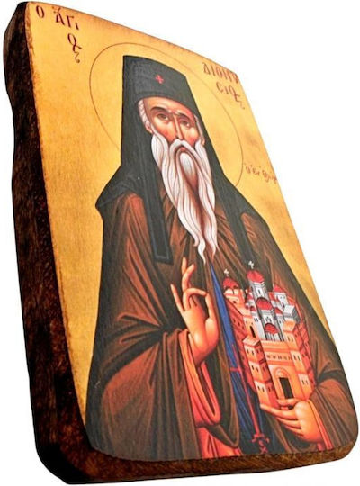 Taufgeschenk mit Kirchlichem Bild aus Holz 1cm