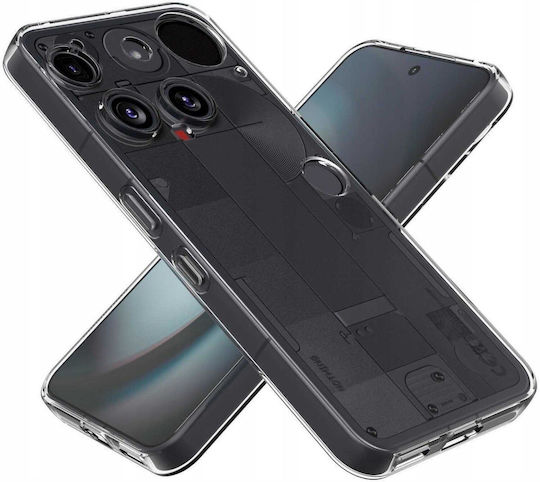 Spacecase Back Cover Silicon 1mm Transparent (Nothing Phone (3))