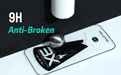 Powertech Gehärtetes Glas Emery Private 5D TGC-0766 iPhone 16 Pro Vollleim