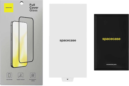 Spacecase Gehärtetes Glas Schwarz Für Google Pixel 9 Pro XL / Pixel 10 Pro XL