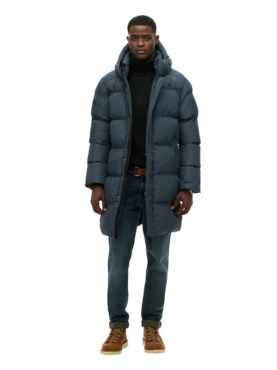 Μπουφάν Puffer Ddo Blue