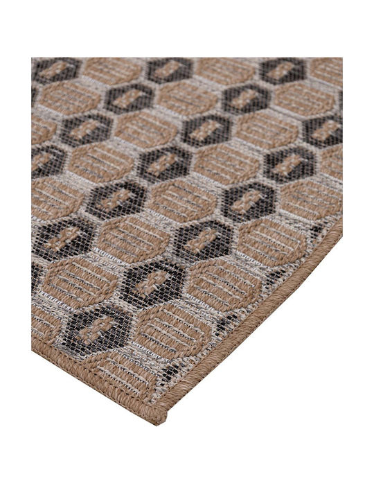 Royal Carpet Craft 155 Anti-slip Rug Outdoor Rectangular Wicker Beige