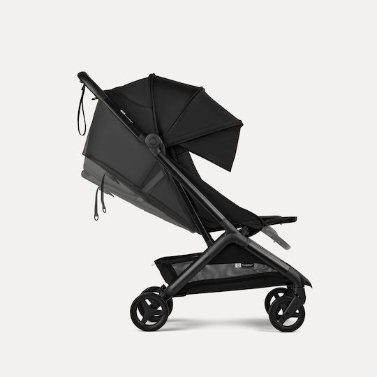 Bugaboo Butterfly 2 Καρότσι Μωρού Kατάλληλο για Nεογέννητο Black-Heritage Black 7.3kg