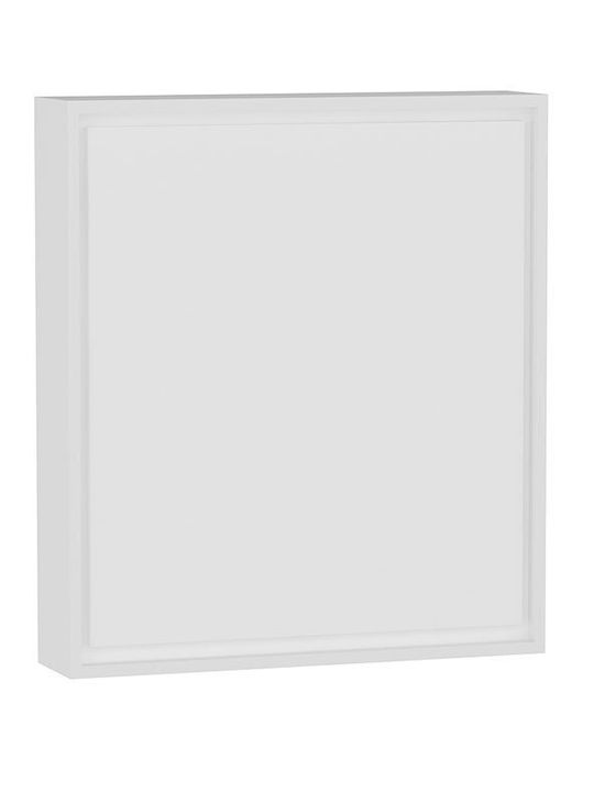 Γραφείο Ravin Ξύλινο με Βιβλιοθήκη Λευκό 63x90x154εκ.