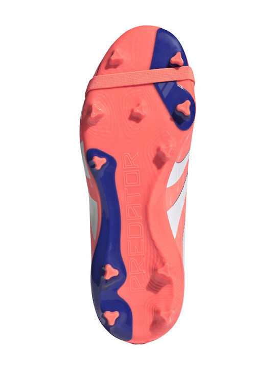 Predator League Kids Molded Soccer Shoes Orange