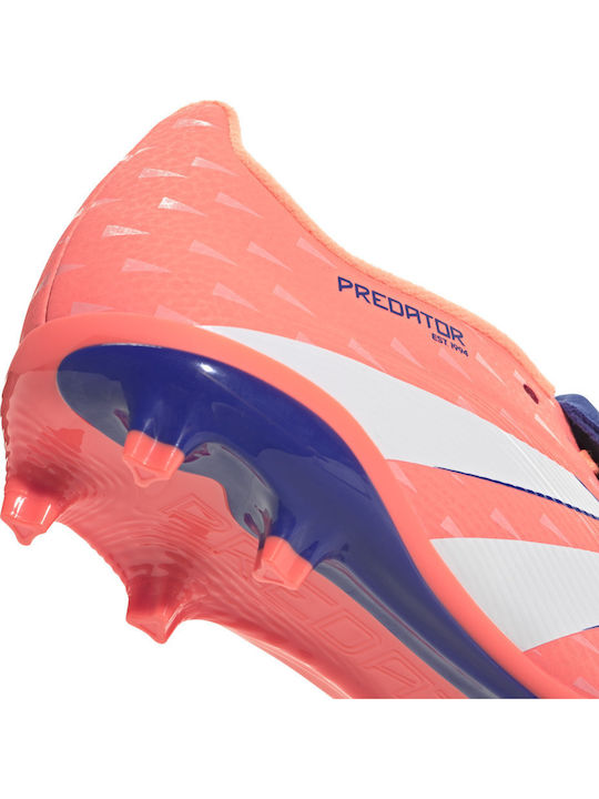 Predator League Kids Molded Soccer Shoes Orange