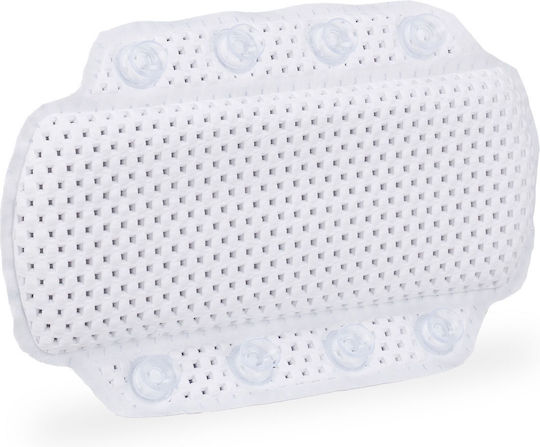 Relaxdays Antiderapant pentru cadă cu ventuze Alb 19.5x30.5εκ.