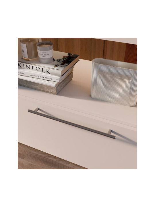 Finetto Handle Furniture made of Metallic in Silver Color with Center Distance 160mm 243-5001#160NS 1pcs
