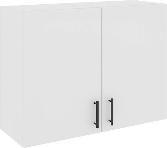 Karo Schrank Wand Alb 80x30x60cm
