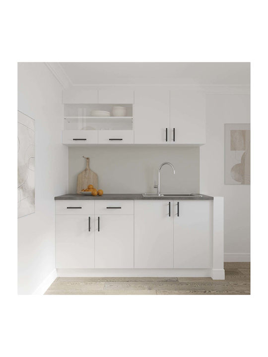 Karo Cabinet Wall Alb 80x30x60cm