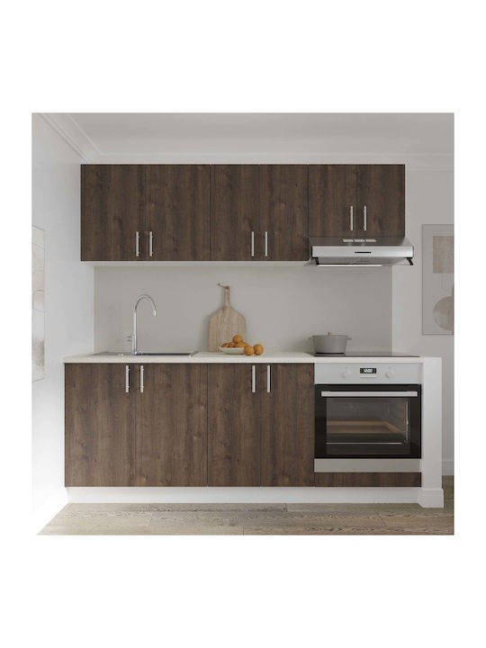 Karo Dulap Inferior pentru Cuptor Stejar Bronz/alb 60x50x80buc