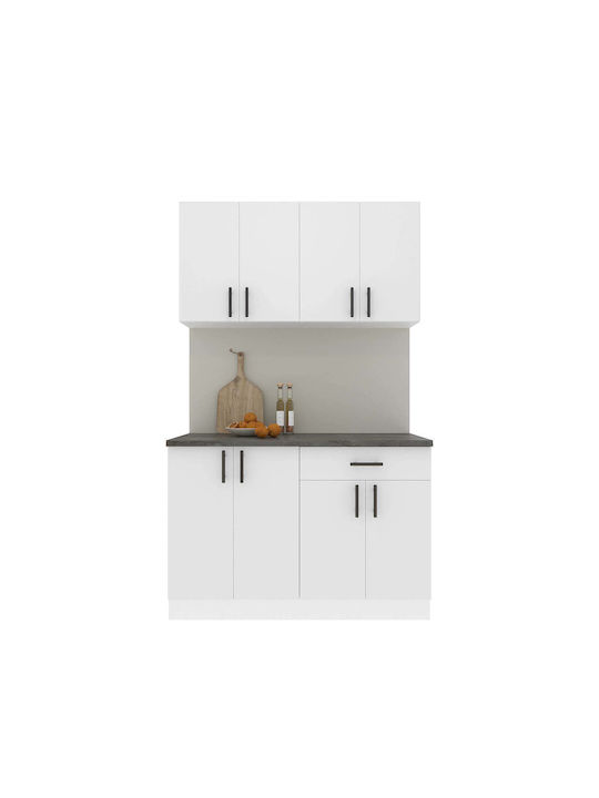 Karo Cabinet Wall Alb 60x30x60cm