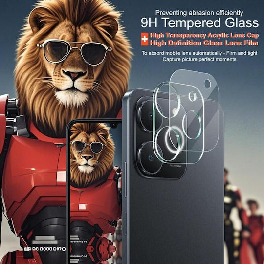 Imak Camera Protection Tempered Glass Transparent for the Realme Note 70T 4G