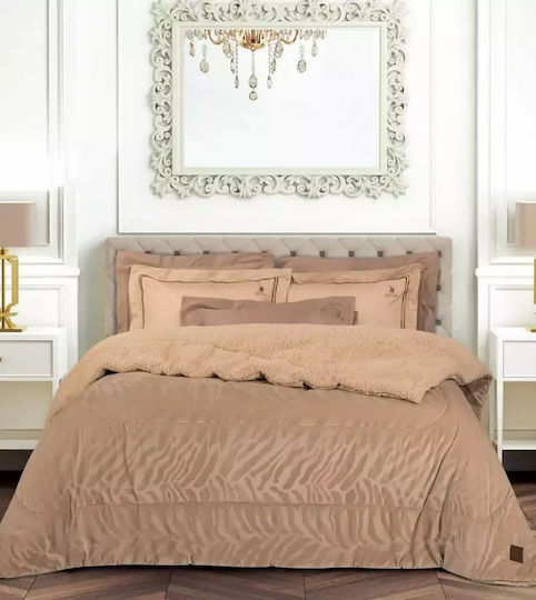 Greenwich Polo Club Κουβερτοπάπλωμα Υπέρδιπλο 240x250εκ. 4434 Beige 700 GSM 11.5 togs