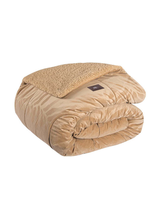 Greenwich Polo Club Duvet Cover Queen 240x250cm 4434 Beige 700 GSMGsm 11.5 togs Togs
