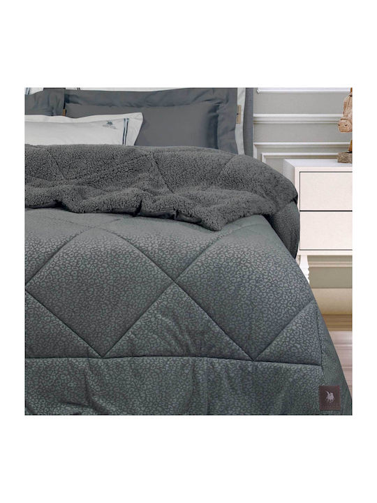 Greenwich Polo Club Bettbezug Großes Doppelbett 240x250cm 4435 Grey 700 GSMGsm 11.5 togs Togs
