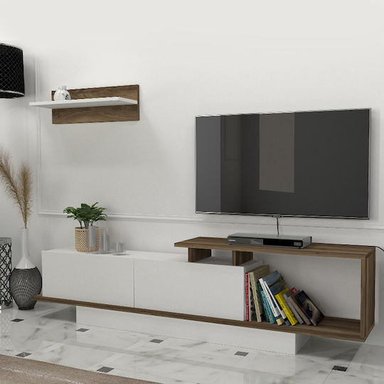 Животно помещение ТВ единица Novara Бял Д180xШ29.6xВ45бр