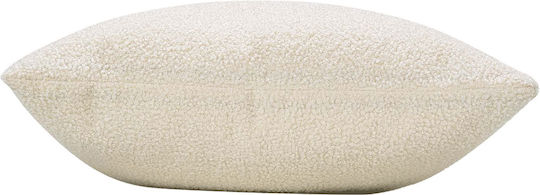 Sofa-Kissen L-c Wooly Vlies Natur 45x45cm