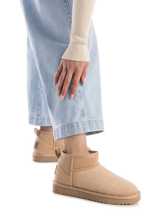 Women's Ankle Boots Beige
