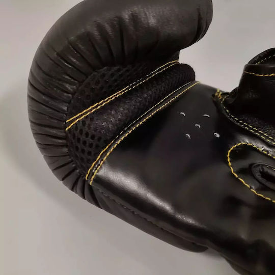 Olympus Sport Boxing Gloves Leather for Bag Black