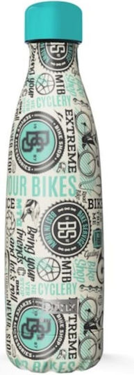 I-Total I Drink Μπουκάλι Θερμός Ανοξείδωτο BPA Free 500ml Bike