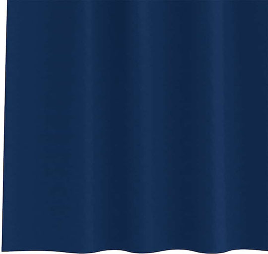 vidaXL Blue Window Curtain Set with Tabs 140x175cm