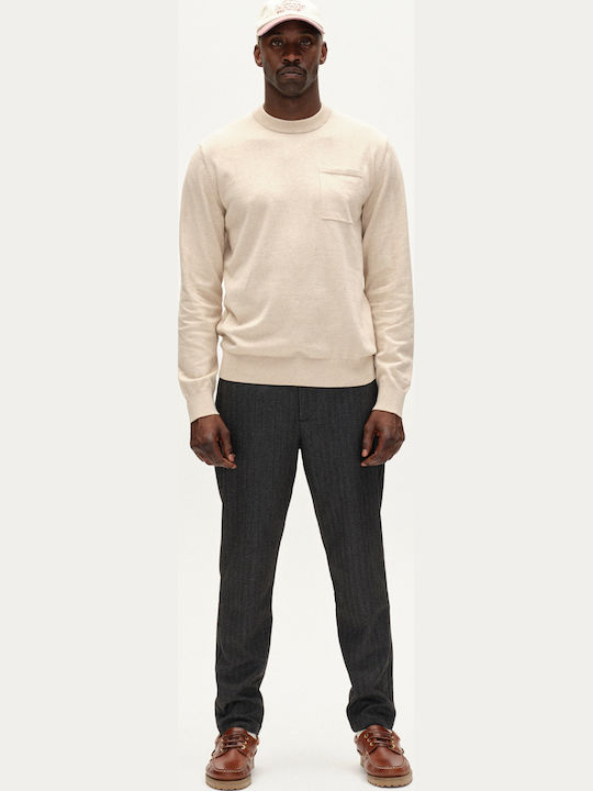 Monza Trousers Chino in Loose Fit Black