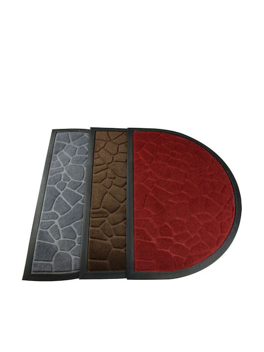 Viosarp Viosarp Entrance Doormat Carpet with Non-Slip Underlay Burgundy 40x60cm