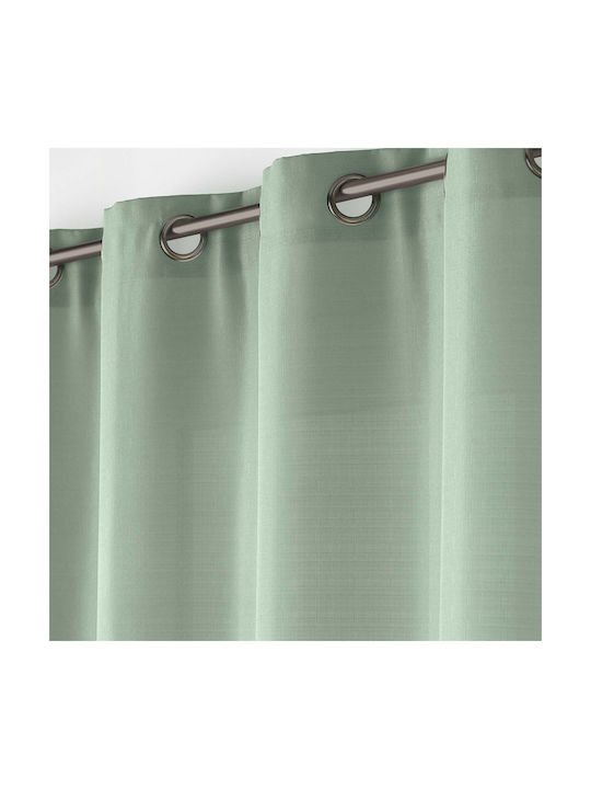 Perdea Cu Capse Soline Verde 140x260cm