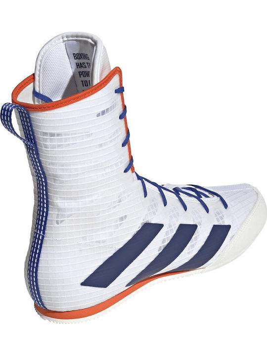 adidas Box Hog 4 Boxing Shoes White