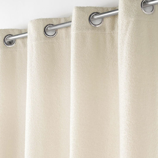 Spitishop Vorhang mit Grommets Wooly Ecru 140x240cm