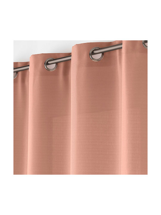 Perdea Cu Capse Soline Roz 140x260cm