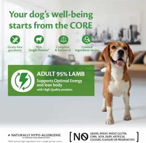 Core Wet Dog Food in Cans with Lamb Grain-Free 400gr