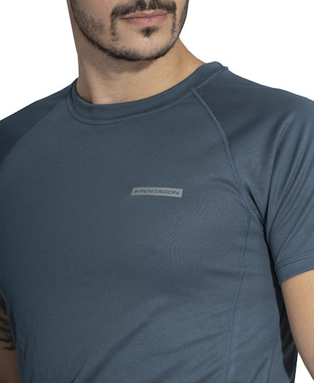 Pentagon Body Shock T-shirt Cinder in Gray color