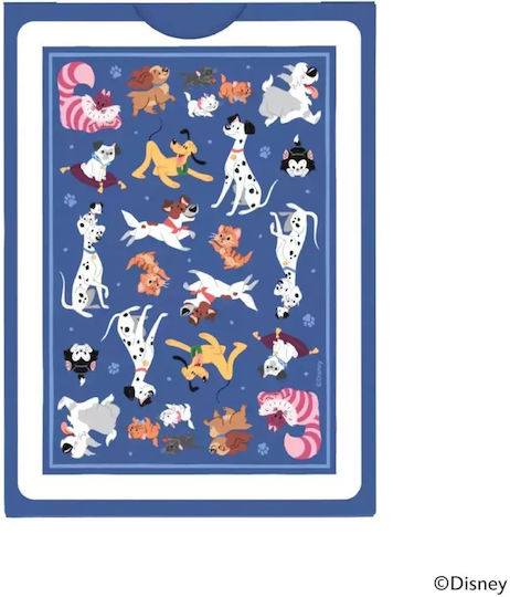 Fahrrad Offizielles Kunststoff Kartenspiele Made USA 10048060 Disney Katzen Hunde