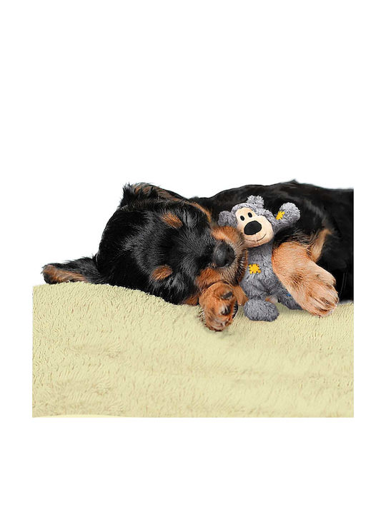 Kong Wild Knots Bear Плюшена Играчка За Кучета Medium / Small 18см Сива Kong Wild Knots Bear Плюшена Играчка За Кучета Medium / Small 18см Сива